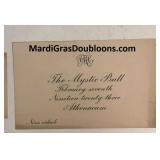 https://www.ebay.com/itm/114918154970	ME7029C The Mystic Club 1923 Admit Antique Mardi Gras Krewe