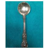 https://www.ebay.com/itm/114895585098	ME3024 USED TIFFANY & CO. STERLING SILVER ICE CREAM SPOON KING