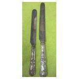 https://www.ebay.com/itm/124815126215	ME3094 USED LOT OF TWO TIFFANY & CO. STERLING SILVER KNIVES KI