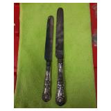 https://www.ebay.com/itm/114895585122	ME3096 USED LOT OF TWO TIFFANY & CO. STERLING SILVER KNIVES KI