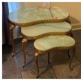 https://www.ebay.com/itm/124724718944	TM9103 Onyx and Brass Stacking Tables Local Pickup