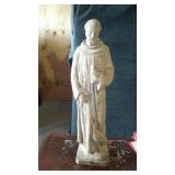 https://www.ebay.com/itm/124856693588	EB8008 St. Francis Concrete Garden Statue *small hairline crac
