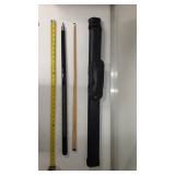 https://www.ebay.com/itm/124857585017	EL2013 Vector Poolstick With Nylon grip in Black Leather Carry