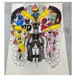 https://www.ebay.com/itm/114940657431	HC1000: Orginal Art Colombo - Power Rangers 1996 Caesar Captai