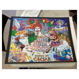 https://www.ebay.com/itm/124857819843	HC1014 Original Art Susan DeNoux - 1992 Caesar Theme Acrylic o