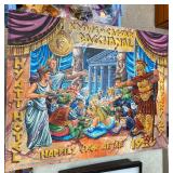 https://www.ebay.com/itm/114940631716	HC5009 Original Art Frolich - 1983 Caesar Theme Acrylic on Boa