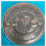 https://www.ebay.com/itm/124737201798	HC3040 ANTIQUE BRONZE 2008 KREWE OF CAESAR MARDI-GRAS DOUBLOON