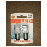 https://www.ebay.com/itm/124538965586	LY8082: Sylvania LED 2357A 1157/2057 Amber Orange Two Bulbs Re
