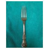 https://www.ebay.com/itm/114895586479	ME3057 USED TIFFANY & CO. 6 3/4 INCH STERLING SILVER FORK KING