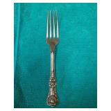 https://www.ebay.com/itm/114895586472	ME3058 USED TIFFANY & CO. 6 3/4 INCH STERLING SILVER FORK KING