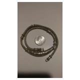 https://www.ebay.com/itm/124156104187	RX4152021 STERLING SILVER VINTAGE CHOKER NECKLACE $100.00 WEIG