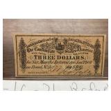 https://www.ebay.com/itm/115006754329	LRM8310 - CSA 1864 Three Dollar Bond Note - Confederate States