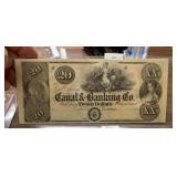 https://www.ebay.com/itm/115008398252	LRM8320 - Canal & Banking Co Note New Orleans 20 Dollars	Aucti