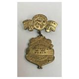 https://www.ebay.com/itm/115068650095	LAN0430 WOODMEN OF THE WORLD 1915 CONVENTION BADGE - PIN	 BIN 