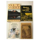 https://www.ebay.com/itm/115068650070	NC2021 LOT OF 4 WESTERN THEME BOOKS BY BOB ROSS PAUL FATOUT DA