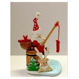 NC534 VINTAGE EMGEE CORP HAWAII CHRISTMAS ORNAMENT SANTA ICE FISHING	https://www.ebay.com/itm/115079