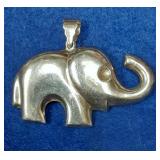 https://www.ebay.com/itm/115128372239	LAN3444 VINTAGE STERLING SILVER ELEPHANT CHAIN FAB ( 10.7 GRAM
