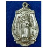 https://www.ebay.com/itm/115128372232	LAN3468 VINTAGE STERLING SILVER ST. CHRISTOPHER MEDAL ( 11.2 G