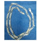 https://www.ebay.com/itm/125036837334	LAN3477 VINTAGE 20 INCH STERLING SILVER CHAIN NECKLACE ( 15.4 
