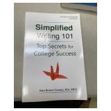 https://www.ebay.com/itm/115154863414	HS8058 Simplified Writing 101: Top Secrets for College Success