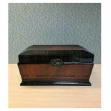 https://www.ebay.com/itm/125092323870	KB0249: Wooden Keepsake Chest w/ Swing Hook Clasp LOCAL PICKUP