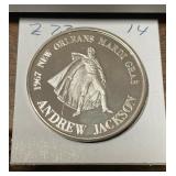 Z7314	https://www.ebay.com/itm/125097235302	CRESCENT CITY 1967 .999 Fine Silver New Orleans Mardi Gr