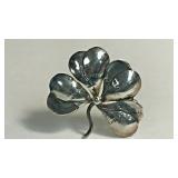 https://www.ebay.com/itm/124971950625	MOMUS 1994 STERLING SILVER CLOVER PIN PENDANT NEW ORLEANS MARD