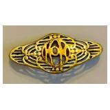 https://www.ebay.com/itm/115060571481	Momus 1997 KOM FILIGREE PIN NEW ORLEANS MARDI GRAS KREWE FAVOR