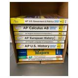 https://www.ebay.com/itm/125062081589	HS7017 Home School Book Box Lot - AP Books - The Princeton Rev