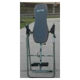 https://www.ebay.com/itm/125078761949	SB3055 USED VINTAGE  BODY CHAMP  INVERSION TABLE, 250 LBS MAX 