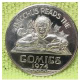 https://www.ebay.com/itm/115229464985	BACCHUS 1974 .999 Fine Silver Mardi Gras Krewe Theme Doubloon 