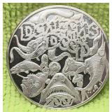 https://www.ebay.com/itm/115229470131	BACCHUS 2001 .999 Fine Silver Mardi Gras Krewe Theme Doubloon 