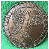 https://www.ebay.com/itm/115286473299	JEAN BAPTISTE LE MOYNE  1968 , H. ALVIN SHARPE 2 1/4 INCH BRON
