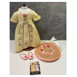 https://www.ebay.com/itm/115284844171	HS1018 AMERICAN GIRL DOLL FELICITY TEA LESSON OUTFIT AND ACCES