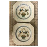 https://www.ebay.com/itm/115314926875	CC5217 Pickard 502 Birds of Paradise Bread Plates 		BIN	 $19.9