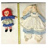 https://www.ebay.com/itm/115331850163	OL7012 Vintage Raggedy Anne and Bunny Dolls LOCAL PICKUP		Auct