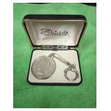 https://www.ebay.com/itm/115342772669	LB3027 VINTAGE SHIELDS FIFTH AVENUE 1922 PEACE DOLLAR KEY CHAI