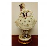 https://www.ebay.com/itm/115365106115	JK3000 VINTAGE 11 1/4 INCH GERMAN BALLERINA CERAMIC FIGURINE p