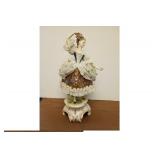 https://www.ebay.com/itm/115379255086	JK3001 VINTAGE 12 INCH Capodimonte Porclain  FIGURINE LADY DAN