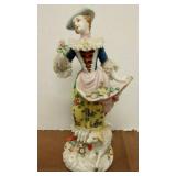 https://www.ebay.com/itm/125307577406	JK3010 VINTAGE  6.5 INCH GERMAN CERAMIC LADY WITH LAMB  FIGURI