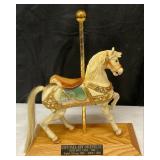 https://www.ebay.com/itm/115384641401	LB1017 COLLECTIBLE NEW ORLEANS CITY PARK CAROUSEL HORSE 1996 8