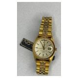 https://www.ebay.com/itm/115399270523	NC628 ELGIN GOLD WATCH WITH DATE, DAY ANS TAG 		Auction	begins