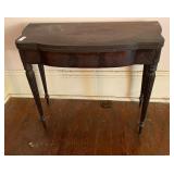 https://www.ebay.com/itm/115405701643	JK1020 ANTIQUE FOLD OUT Game / CARD TABLE ON 3 LEGS 		Offer	 $