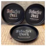 https://www.ebay.com/itm/125384193625	PO1007 FABACHER BRAU VINTAGE BEER TRAYS, SET OF 3 