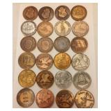 https://www.ebay.com/itm/115536323991	LAN3901 VINTAGE LOT OF 24 BRONZE MARDI-GRAS DOUBLOONS