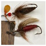 https://www.ebay.com/itm/125532743270	NW5905 ANTIQUE Fly Fishing handmade Lure - Fly (2)