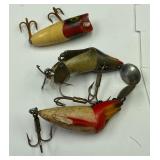 https://www.ebay.com/itm/115541115440	NW5911 (3) Vintage Sinker Lures
