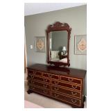 https://www.ebay.com/itm/115940239845 CV1015 THOMASVILLE MAHOGANY COLLECTION WIDE DRESSER DRAWERS WI