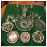 https://www.ebay.com/itm/115942027271 CV1051 LOT OF GLASS, SERVEWARE, CANDLEHOLDERS AND CUPS 20 PCS