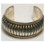 https://www.ebay.com/itm/126144186252 CV1106 STERLING SILVER CUFF BRACELET